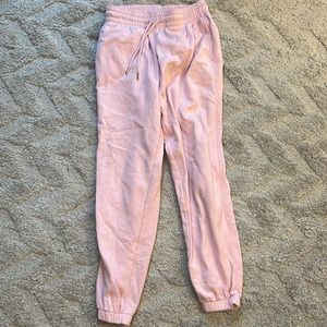women's pink joggers